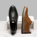 Chaussures décontractées pour hommes d&#39;affaires perforées