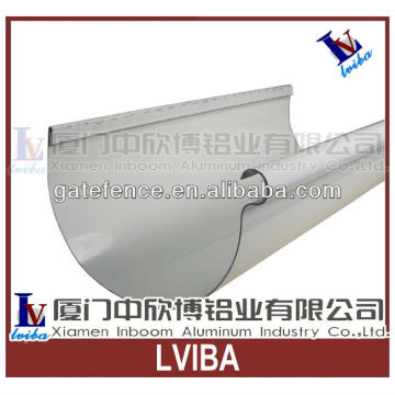 No rusty aluminum gutter and aluminum extrusion gutter