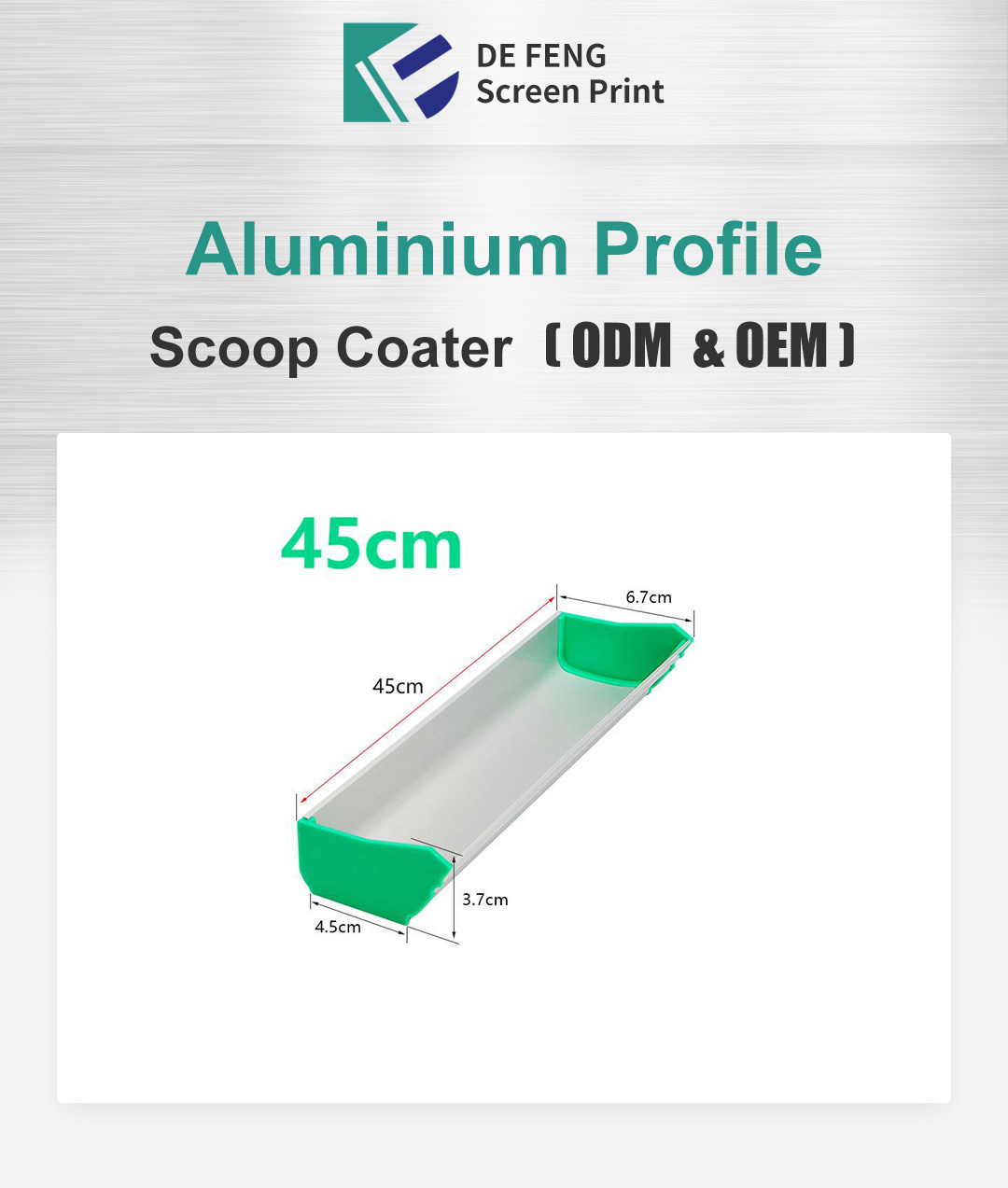 Emulsion Scoop Coater