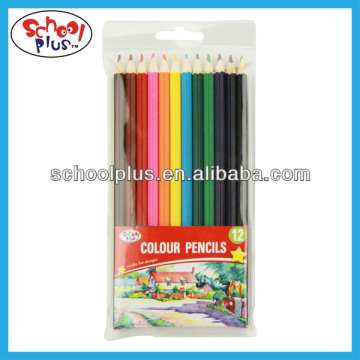 Best-selling rainbow wooden color pencil,12 pack