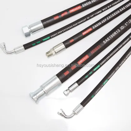 Parker Standard High-Pressure Hydraulic Steel Wire Braided Hose