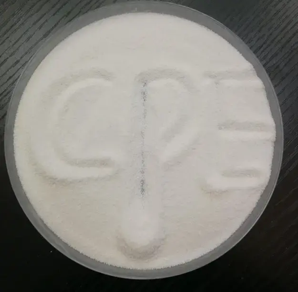 คลอรีนโพลีเอทิลีน CPE 135A สำหรับตัวดัดแปลงแรงกระแทก PVC