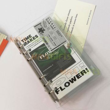 PVC Diary Cover - Customizable Agenda Planner Organizer with Elastic String