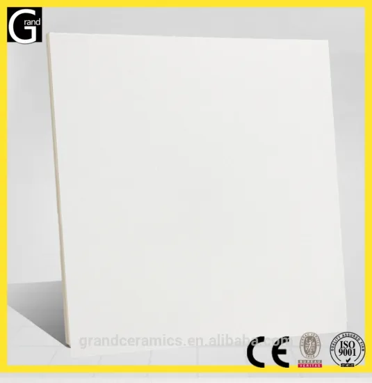 OJP6001 pure color white tile microcrystal tiles