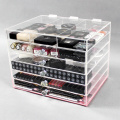 Klar akryl Makeup Storage Organizer Cube