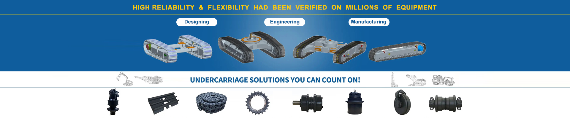 Origin Machinery Undercarriage Parts