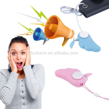 New Arrival Personal Anti Rape Anti Attack Safety Security Panic Loud hand operated Alarm Emergency Siren