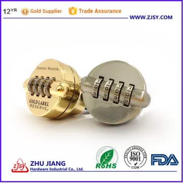 4 Dial Combination Wine Stopper