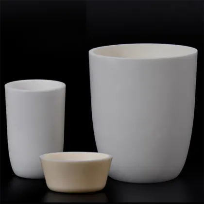 99% Dry Pot Alumina Porcelain Crucible - Arc Alumina Crucible for Laboratory