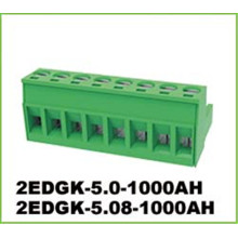 5.0mm Pitch Green Connector Khối đầu nối vít PCB