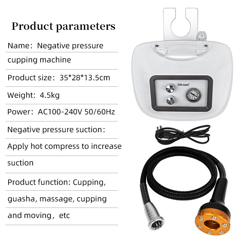 Negative pressure cupping machine