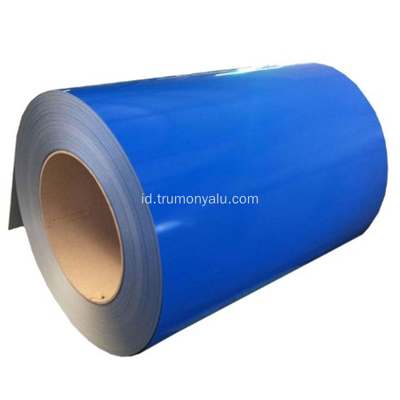 Biru 5083 bubuk Aluminium lembaran dilapisi warna gulungan