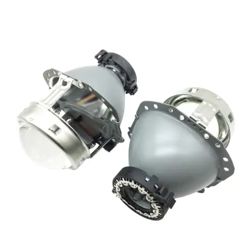 TAOCHIS 3.0 Inches Clear Glass Car Bi-Xenon Headlight Projector Lens Compatible with Hella2 D3 Type