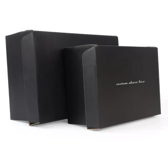 Custom Logo Luxury Shoe Box Packaging - Wholesale Corrugated Printing Paper Sneaker Boxes