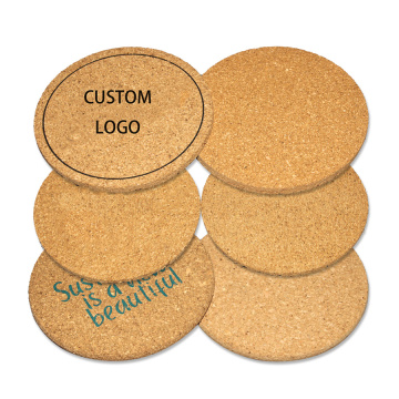 Cute Animal Cork Mats: Affordable Stone Absorbent Coasters with Cork Back for Furniture Protection