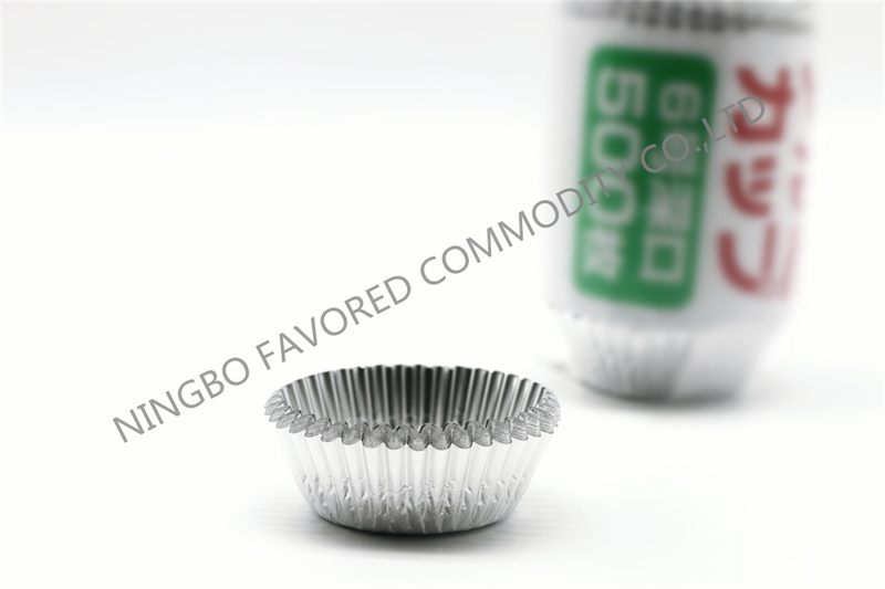 Aluminium foil cup liner deep No.6