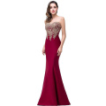 Women's Lace Applique Long Formal Mermaid Prom Dresses