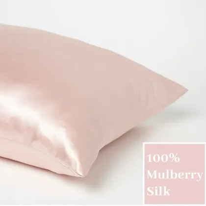 Mulberry Silk Pillowcase for Bedroom Gift Set