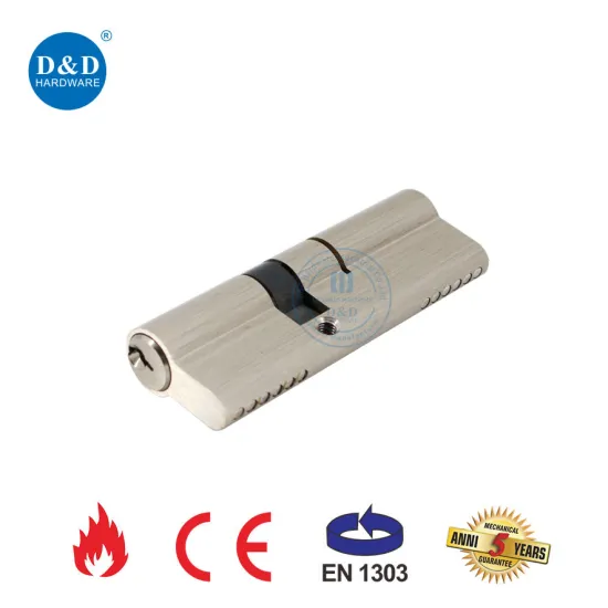 Solid Brass Offset Double Cylinder