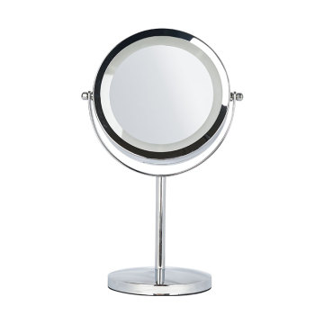 Specchio per trucco a LED a cordone con ingrandimento 1x e 5x