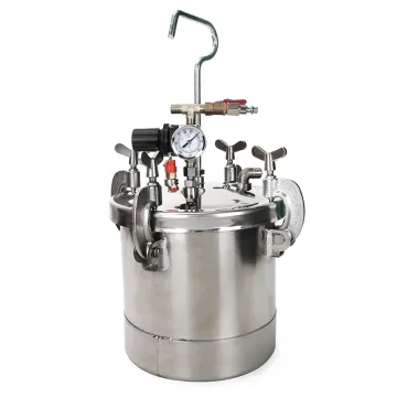 PT-5S 5 Liter 1-1/3 Gallon Stainless Steel Paint Pressure Tank/Pot: Your Reliable Choice for Professional Painting Projects