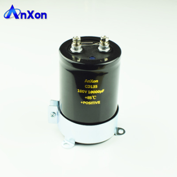 Made in China: 100V 10000UF -Aluminium -Elektrolytkondensator mit Schraubenklemmen - 100V 10000mfd