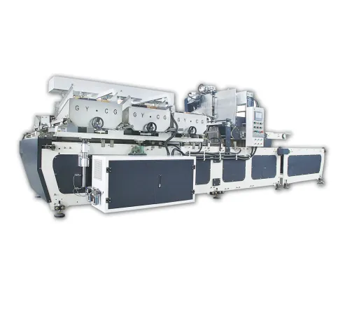 Automatic partition assembler machine cardboard box making