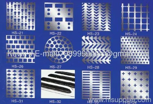Stainless Steel 201/304/316/410 Perforated Metal 