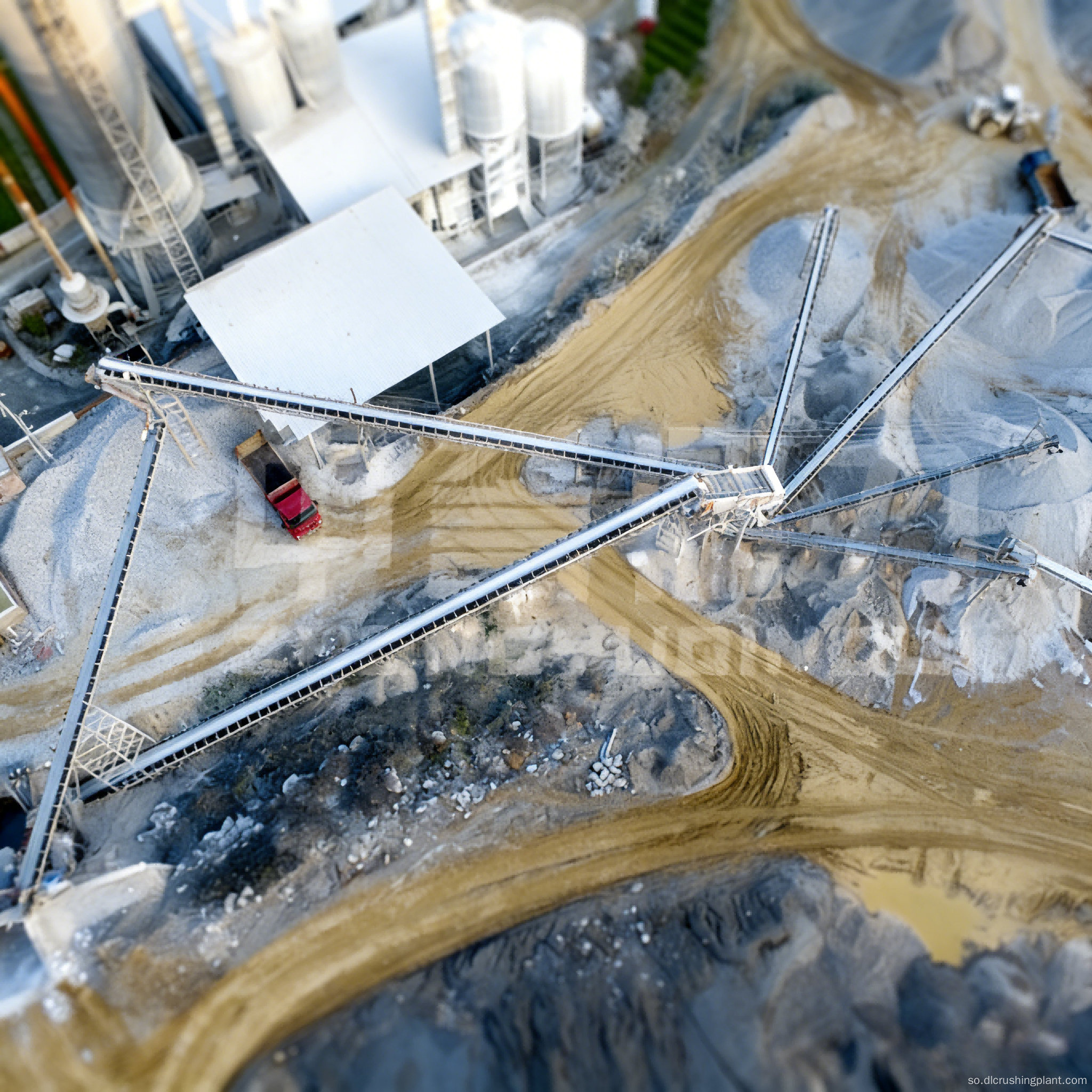 Saxaraha Heerkulka Sare ee Alpine Hard Rock Crushing Plant Dijital ah Adeegga Dayactirka Dayactirka