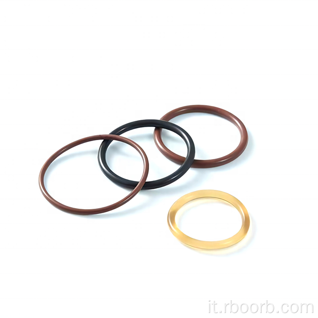 O-ring per guarnitura personalizzabile con rivestimento per usura con rivestimento PTFE