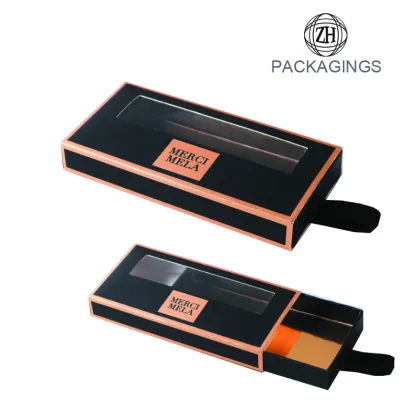 Eyelash extension storage box slider eyelash box