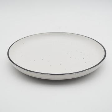 louça de cerâmica feita à mão, jantar de grés, conjunto de jantar pintados à mão, português Ceramic Dinnerware