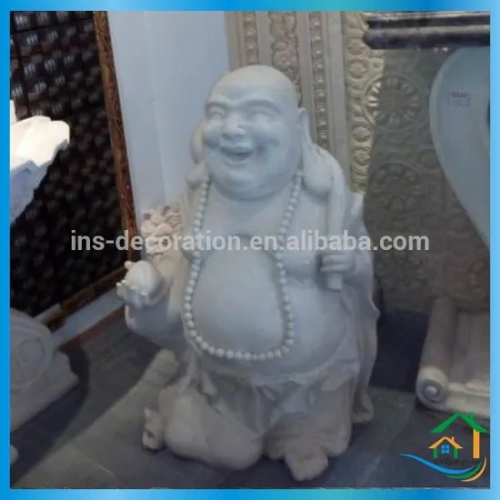 Artificial sandstone buddha statue