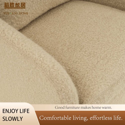 Assentos elegantes e confortáveis ​​para vida ao ar livre