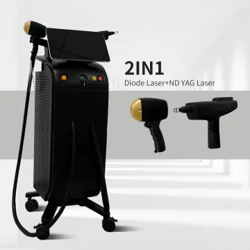 Multifunctional 808 Diode & ND:YAG 2-in-1 Laser Hair Removal Machine