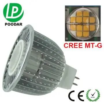 Dimmable mr16 7W CREE LED lighting houseing design