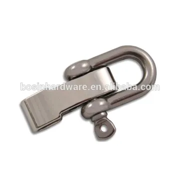 Fashion High Quality Metal Adjustable Buckle Paracord Bracelet Shackle