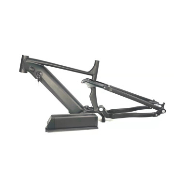 High-Strength Aluminum Alloy E-Bike Frame with Mid-Motor and Downhill Softtail Suspension: Bafang M500/M600/G521 Models