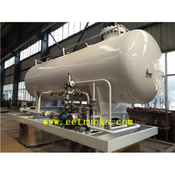 10cbm 5 MT Skid Mounted LPG Tanks