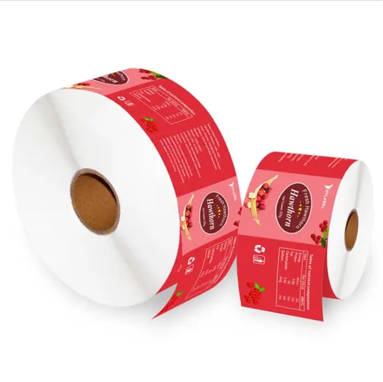 Adhesive Food Sticker Label Printing