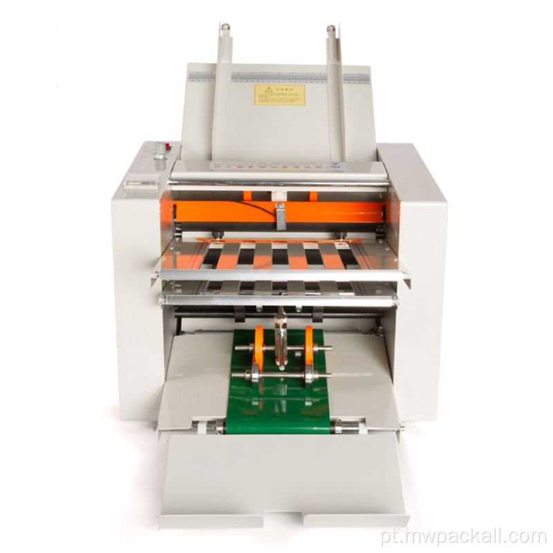 Placas Folas de folhetos automáticos Máquina dobrável de papel