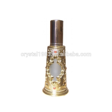 OEM golden man perfume empty glass bottles for cosmetic packing use