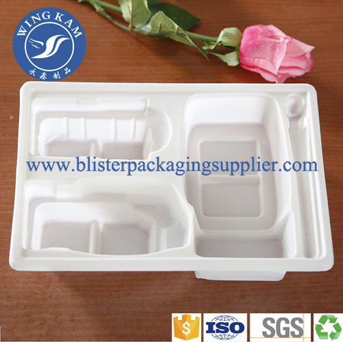 Plastic PET Square Cupcake Tray Box