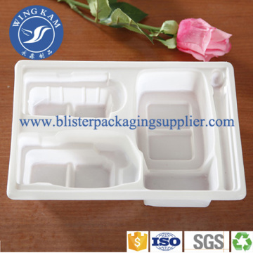 White Blister Tray Food Separate Tray