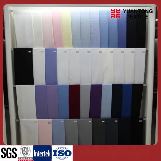 Top-Quality Solid Dyed Polyester/Cotton Shirt Fabric