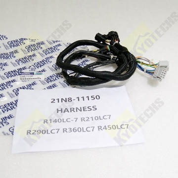 Excavator Harness for R140LC-7 R210LC7 R290LC7 R360LC7 R450LC7 - HARNESS-CONSOLE RH 21N8-11150