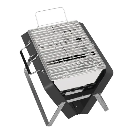 Portable Mini Outdoor Stainless Steel BBQ Grill Indoor Charcoal Foldable Barbecue Grill