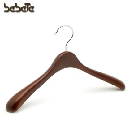 Fur Wooden Coat Hanger