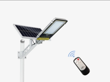 Solar street light for home garage