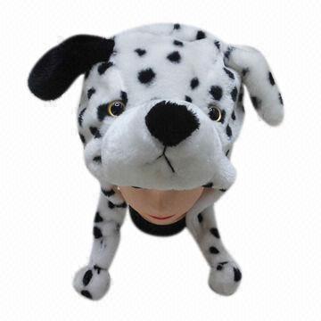 Animal hat in dog shape, suitable for ladies and children, OEM orders are accepted